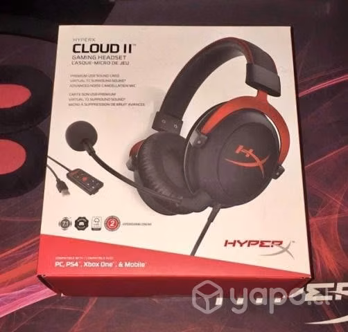 Audifonos Gamer Hyperx Cloud 2
