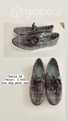 Zapatos, zapatillas, botas talla 38 desde 1000