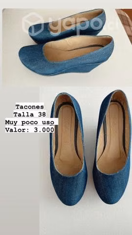 Zapatos, zapatillas, botas talla 38 desde 1000