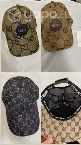 Variedad de gorros exclusivos Louis Vuitton gucci