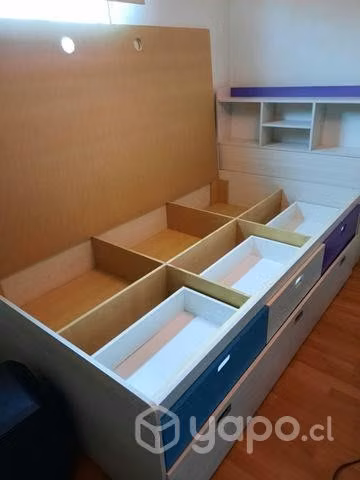 Cama Nido y Cajones