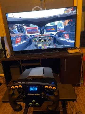 Volante + Base Fanatec CSL elite + cockpit Next Le