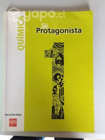 Libro Química Sé Protagonista 1° Medio, Impecable
