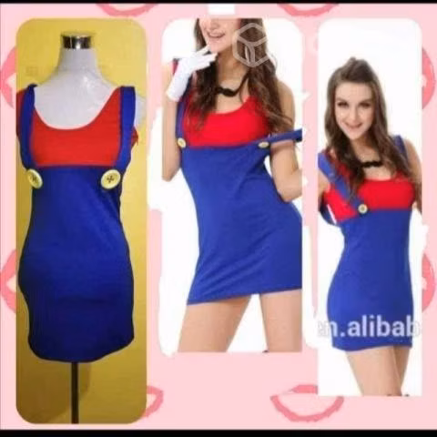 Disfraz vestido Mario bross