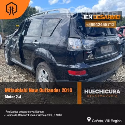 Piola selectora mitsubishi new outlander 2010
