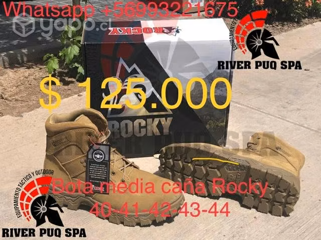 Botas Rocky caña corta