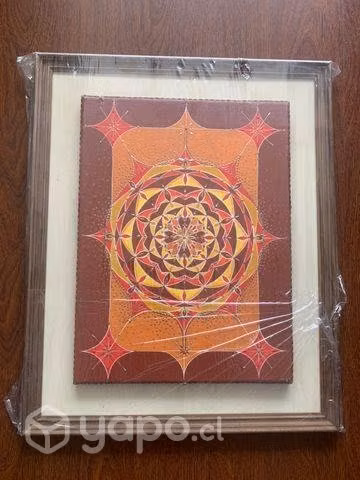 Cuadro mándala decorativo