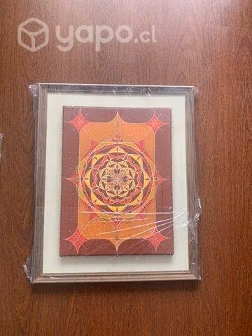 Cuadro mándala decorativo