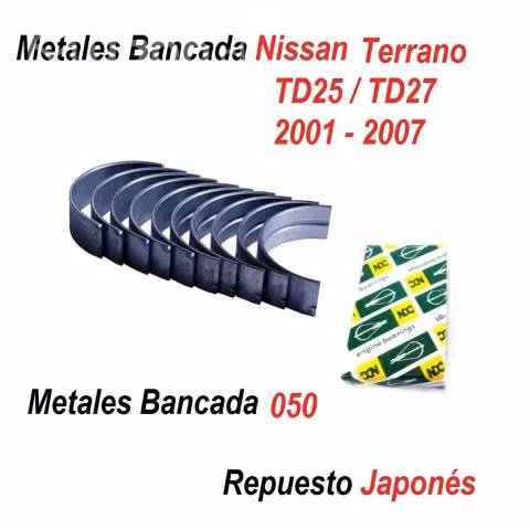 Metal Bancada Nissan Mistral 2.7 TD27 Japoneses