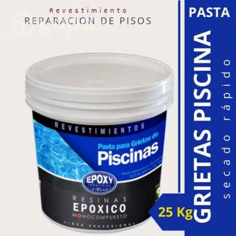 Grietas para piscina epoxica