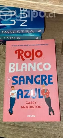 Libro rojo, blanco y sangre azul original