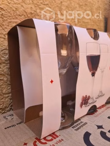 Pack 6 copas de Vino 300cc - Imagen 3