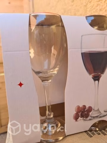 Pack 6 copas de Vino 300cc - Imagen 2