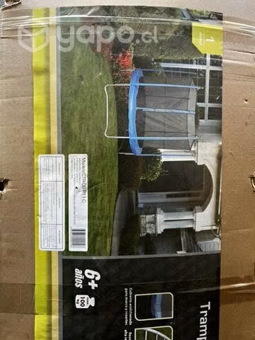 Cama elástica de 2,4m