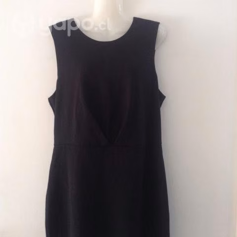Vestido Negro mujer, con forro interior Marca A ne - Imagen 3