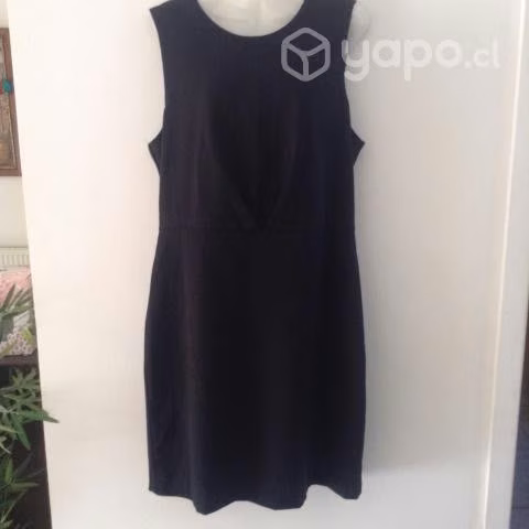 Vestido Negro mujer, con forro interior Marca A ne - Imagen 5