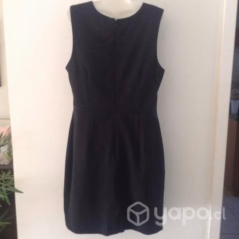Vestido Negro mujer, con forro interior Marca A ne - Imagen 4