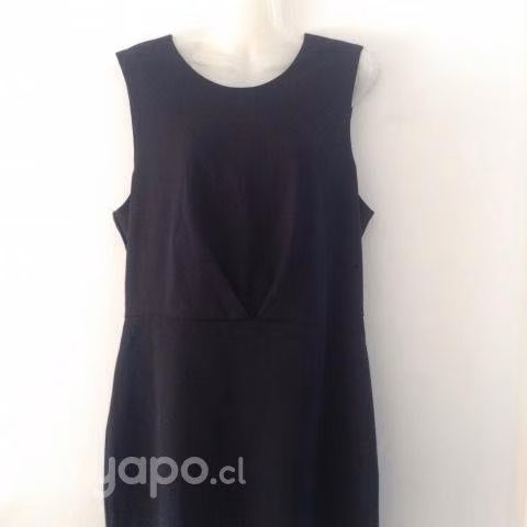 Vestido Negro mujer, con forro interior Marca A ne - Imagen 2