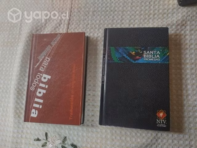 2 biblias: biblia NTV y TLA