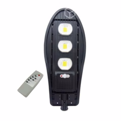 Foco Solar LED COB 3 Placas 120 Watts Sensor - Imagen 2