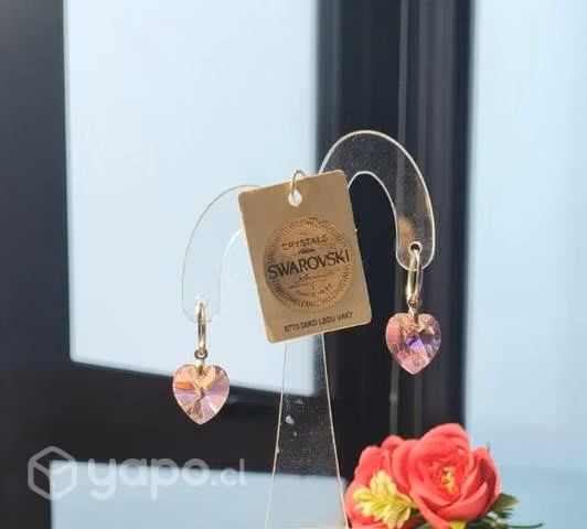 Joya diseño único, cristal Swarovski y plata 925