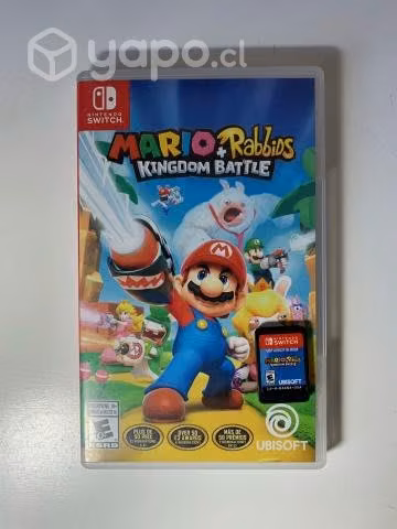 Mario Rabbids Kingdom Battle nintendo switch