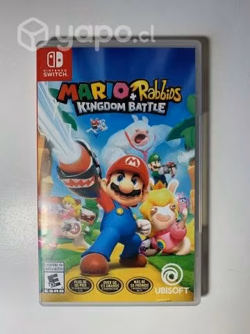 Mario Rabbids Kingdom Battle nintendo switch