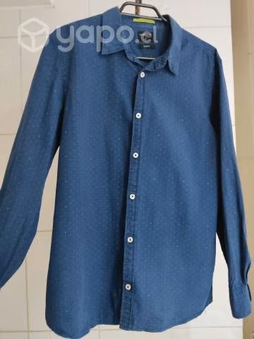 Camisa Denim Marquis Slim Fit Talla S
