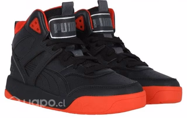 Zapatilla Puma Backcourt Mid Hombre Black/red/shad