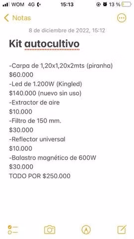 Kit autocultivo