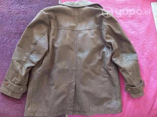 Chaqueton cuero Calvin Klein