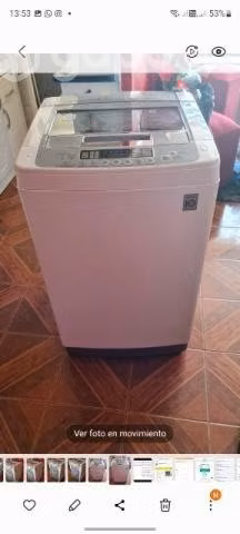 Lavadora lg 8.5 motor directo