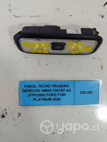 Farol Techo Trasera Derecho Ford F150 Platinum