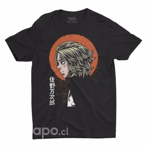 Polera Manjiro Pandilla Tokio Revengers Anime