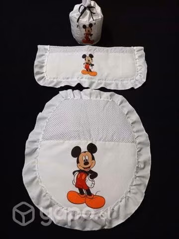 Set de baño 3 piezas modelo mickey mouse