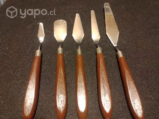 Set de espátulas para pintar