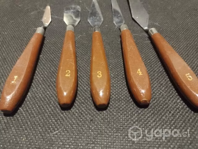 Set de espátulas para pintar