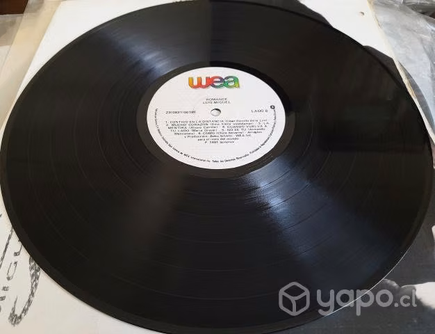 Luis Miguel - Romance Vinilo (1992, De Época)