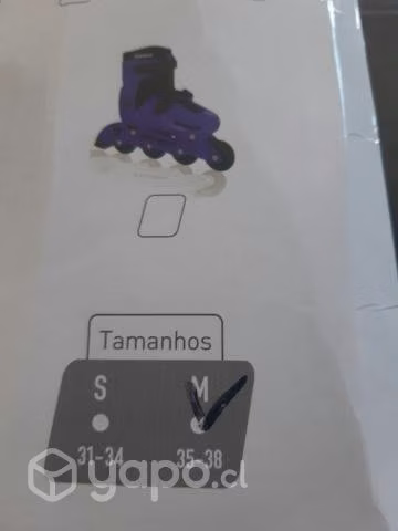Patines para niña nuevos sin uso - Imagen 2