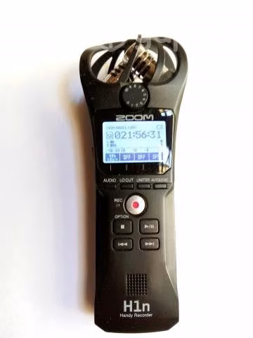 Grabadora audio zoom H1n