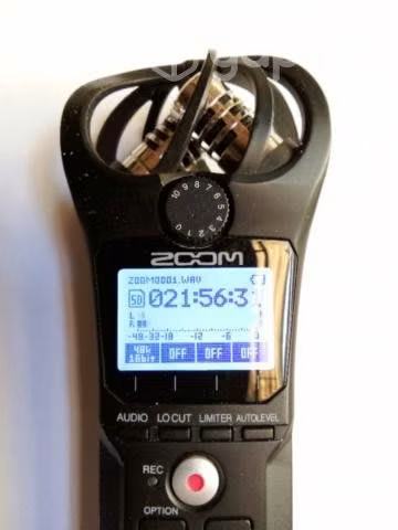 Grabadora audio zoom H1n