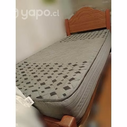 Cama 1 plaza y comoda mini