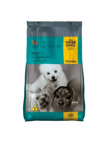 Three dogs premium razas pequeñas 3 kg