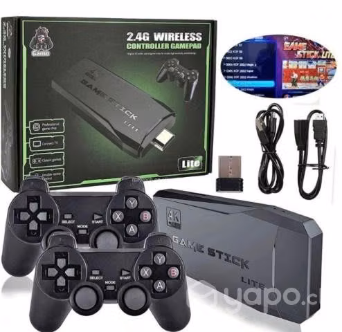 Consola con 10 mil juegos clásicos