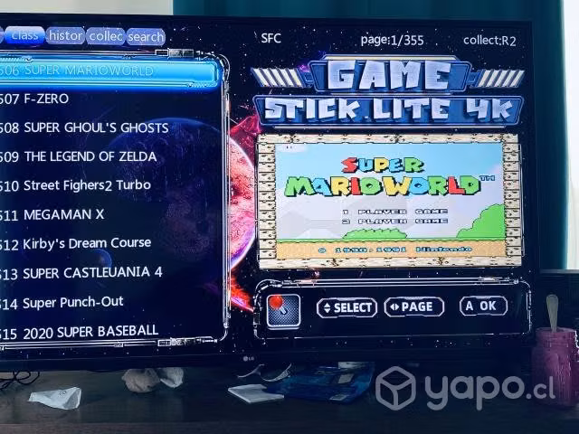 Consola con 10 mil juegos clásicos