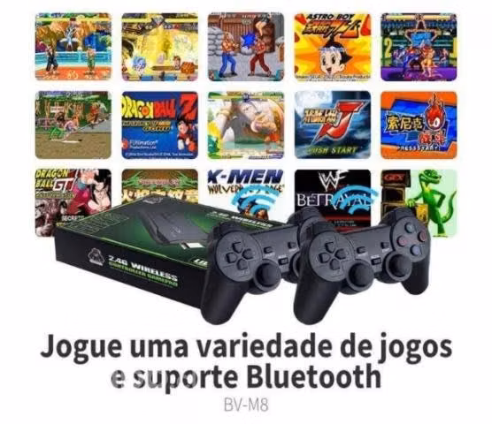 Consola con 10 mil juegos clásicos