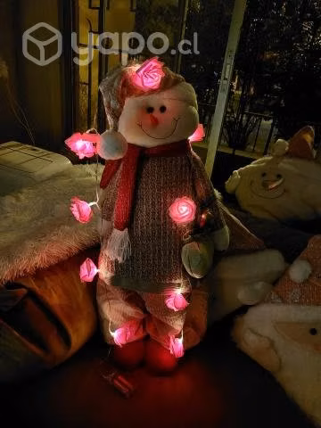 Guirnalda luces rosas