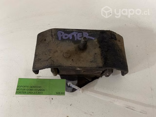 Soporte derech motor goma Hyundai Porter CRDI 2011