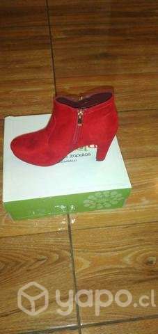 Botine color rojo - Imagen 3