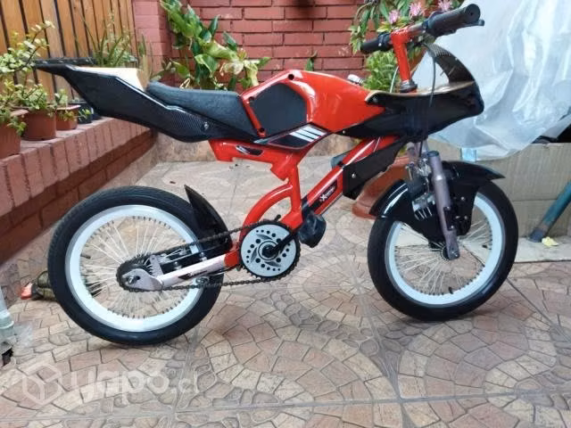 Bicicleta Bianchi - tipo moto para niño (a)